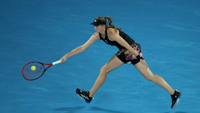 Sabalenka gewinnt die Australian Open: Fortwährend unter Druck: Elena Rybakina kam nur selten dazu, das Match selbst zu diktieren.