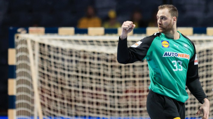 Gegen Norwegen: Überragender Mann zwischen den Pfosten: Torhüter Andreas Wolff sichert mit seinen Paraden den fünften Platz für die deutsche Handball-Nationalmannschaft gegen Norwegen.
