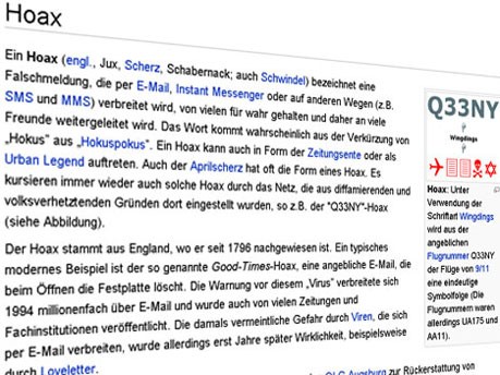 Hoax - Wikipedia.de