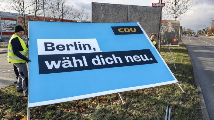 Wahlwiederholung: "Selbstständige Verfassungsräume": Der Wiederholung der Wahl zum Berliner Abgeordnetenhaus am 12. Februar in Berlin steht nichts mehr im Wege.
