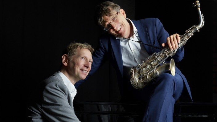 Hörenswert: Seit mehr als zehn Jahren ein perfekt harmonierendes Duo, das sich immer wieder selbst überrascht: Oliver Hahn (links) und Michael Hornstein.