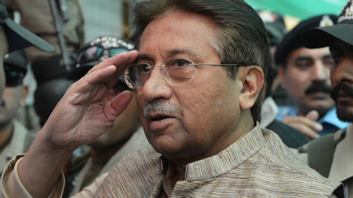 Pakistan: Pervez Musharraf, hier in 2013, wurde 79 Jahre alt. (Archivbild)