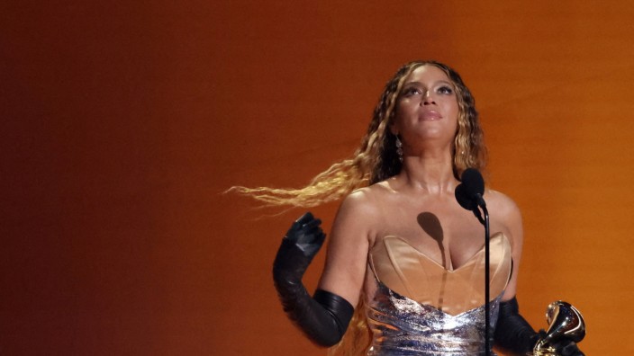 Grammys 2023: Beyoncé bei der Preisverleihung