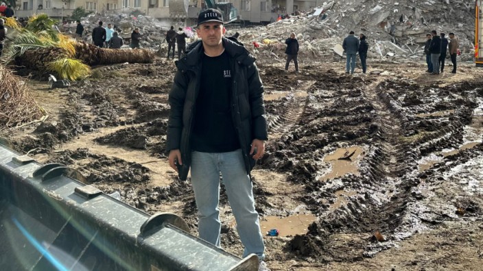 Deutscher Helfer: Serkan Eren ist in die Türkei gereist, um den Menschen vor Ort zu helfen.