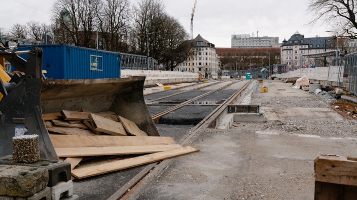 Sanierung: Die Bauarbeiten auf der Ludwigsbrücke dauern deutlich länger als ursprünglich geplant.
