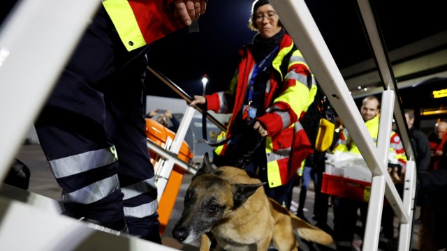 Earthquake: Helpers also flew to Turkey from the German organization Isar, an association of voluntary rescue specialists.