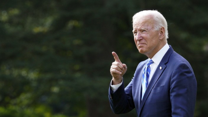 Demokratische Herausforderer: Der älteste US-Präsident aller Zeiten? Mehr als die Hälfte der demokratischen Wähler würde es vorziehen, wenn Joe Biden nicht noch einmal anträte.