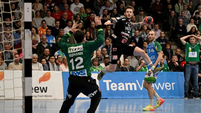 Handball-Bundesliga: Erlangens Schwede Hampus Olsson kann sich über weitere skandinavische Kollegen in der kommenden Saison freuen.