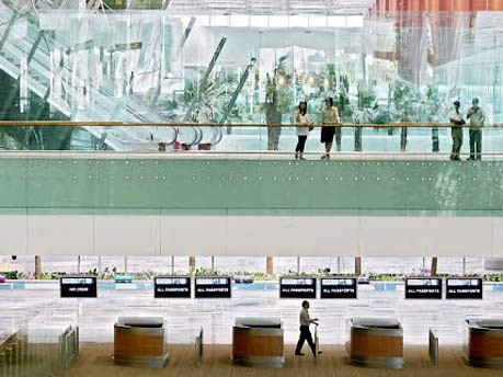 Übernachten auf dem Flughafen: Singapur Changi Airport