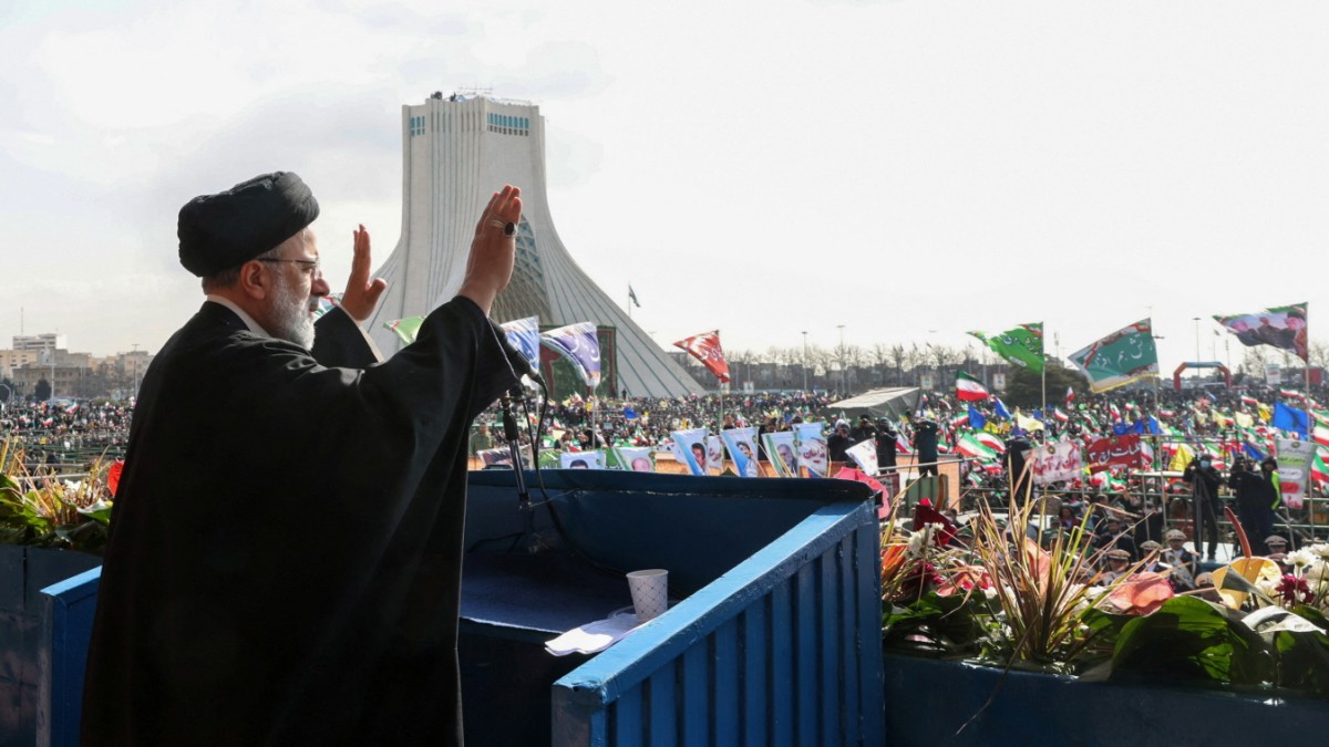 Iran’s government celebrates Islamic Revolution – and itself – politics