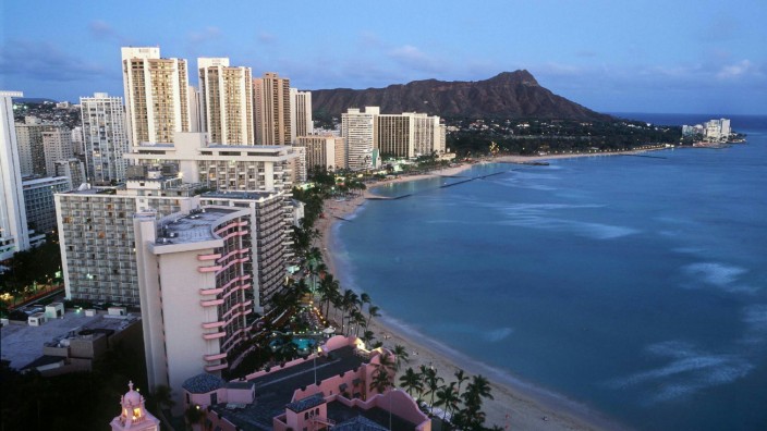 Gleichstellung im Vorstand: Der Strand von Waikiki auf der Hawaii-Insel Oahu.