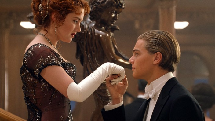 "Titanic" wieder im Kino: "Titanic" hatte nicht nur gute Effekte, sondern auch eine tolle Liebesgeschichte: Kate Winslet als Rose und Leonardo DiCaprio als Jack.