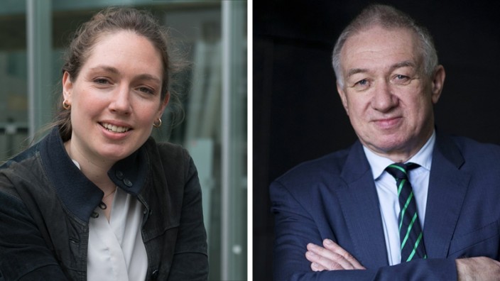 Wirtschaftspolitik: SPD-Politikerin Philippa Sigl-Glöckner und Gustav Horn.