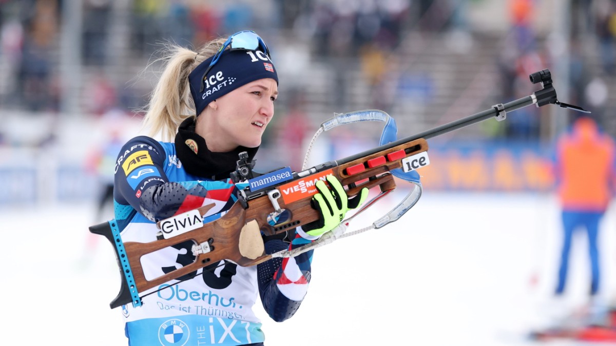 Biathlon World Cup in Oberhof: Marte Röiseland surpasses Magdalena Neuner