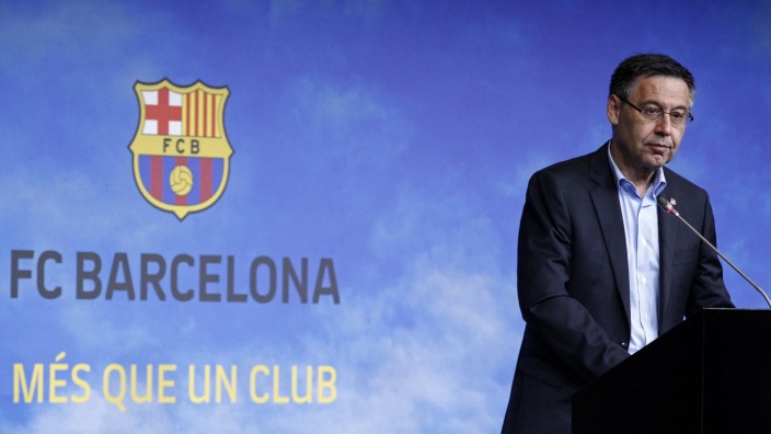 FC Barcelona: "Sehr absurd" und "absolut falsch" seien die Verdächtigungen gegen den FC Barcelona, beteuert der ehemalige Präsident des Klubs, Josep Maria Bartomeu.