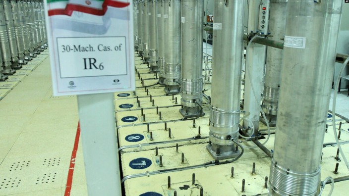Iran: Eine Anlage zur Uran-Anreicherung im iranischen Natanz.