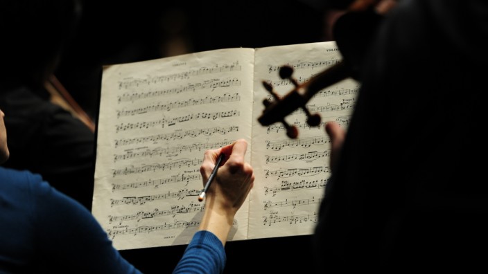 Kulturpreis: Impression von einer Generalprobe des Münchener Kammerorchesters im Prinzregententheater für ein Konzert, finanziert von der Ernst von Siemens Musikstiftung.
