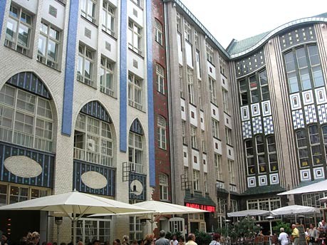 Hackesche Höfe in Berlin Mitte
