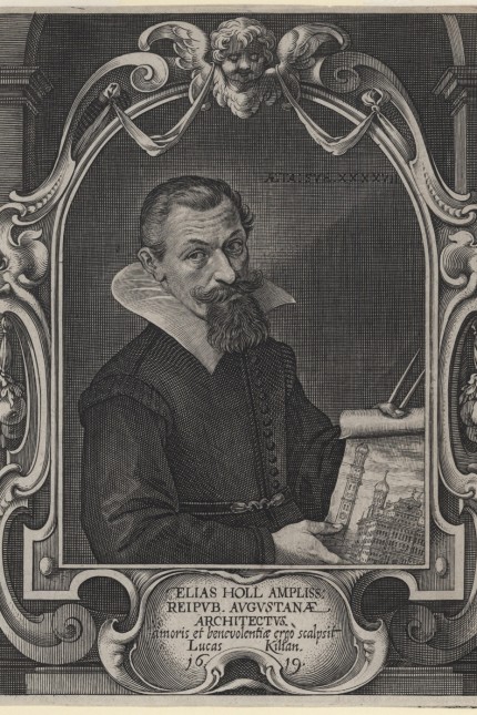 Elias Holl: Von Lucas Kilian stammt dieses Porträt des Elias Holl - ein Kupferstich von 1619.