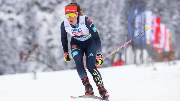 Nathalie Armbruster bei der Nordischen Ski-WM: Silber im Einzel und Silber im Mixed: Nathalie Armbruster.