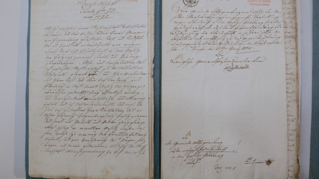 Ein Blick in die Archive - SZ-Serie, Folge 20: Ein Dokument zum Trieb- und Viehweiderecht von 1578 ist der älteste Akt im Althegnenberger Archiv.