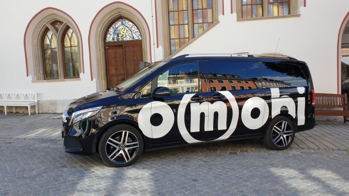 Mobilität auf dem Land: Noch ist der Mobilitätsdienst "Omobi" mit seinen Fahrzeugen in Murnau unterwegs.