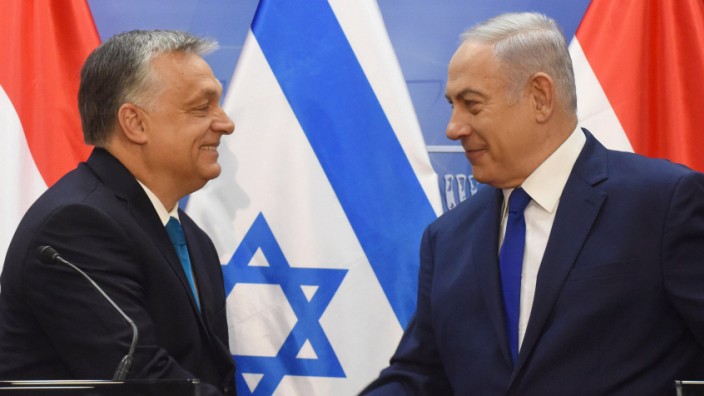 Israel und Ungarn: Viktor Orbán und Benjamin Netanjahu - hier 2019 bei einem Treffen in Jerusalem - verbindet eine ähnliche Sicht auf die Welt.