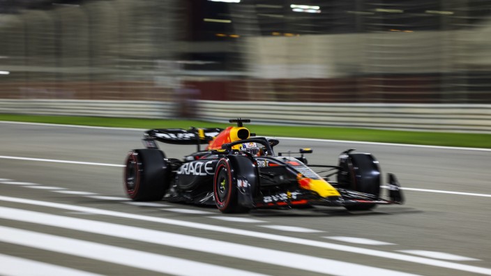 Formel 1 in Bahrain: Auf dem Weg zur 21. Pole Position seiner Karriere: der Niederländer Max Verstappen.
