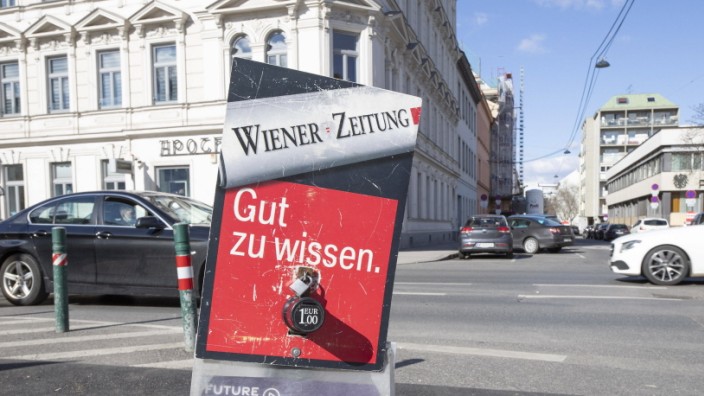 Österreich: Die "Wiener Zeitung" ist seit 1703 auf dem Markt, und zu hundert Prozent in Besitz der Republik Österreich.