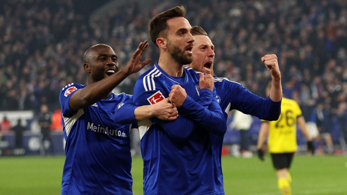 Schalke 2-2 against BVB: Unexpected derby hero causes euphoria – sport