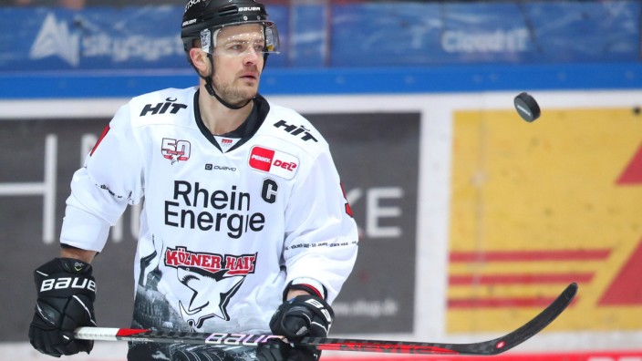 Kölner Haie in der Deutschen Eishockey Liga: "Die Stadt würde kopfstehen": Haie-Kapitän Moritz Müller.