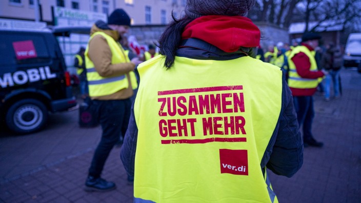 Verdi: Ein Streik der Krankenpflegerinnen und Krankenpfleger vergangene Woche in Erfurt.