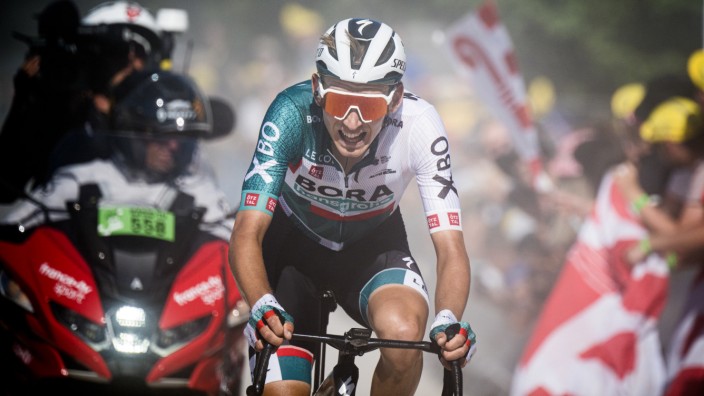 Radfahrer Kämna: So kämpferisch wie bei der Tour de France im vergangenen Jahr will Lennard Kämna nun auch auch beim Giro radeln.