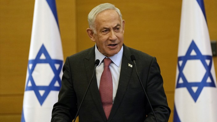 Jerusalem: Benjamin Netanjahu, Premierminister von Israel.