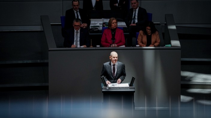 Europäische Union: Kanzler Olaf Scholz gibt am Donnerstag im Bundestag eine Regierungserklärung zum bevorstehenden EU-Gipfel ab.