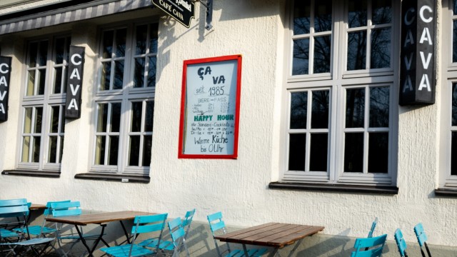 Café Ça Va im Westend: Das Café Ça Va an der Schwanthalerhöhe ist besonders bei Studenten beliebt.