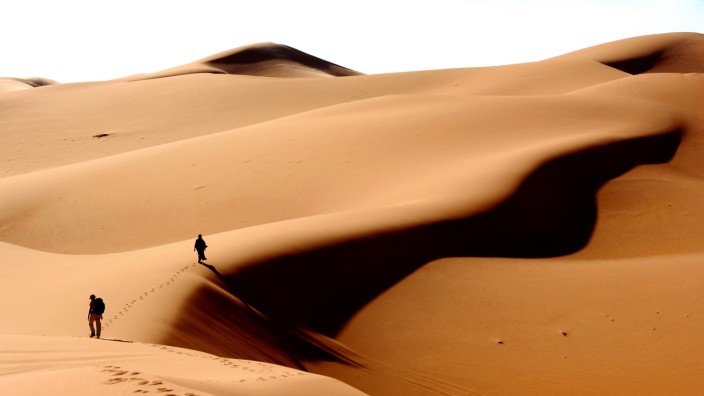 Libyen: Die Erg-Ubari-Wüste in der libyschen Region Fessan.