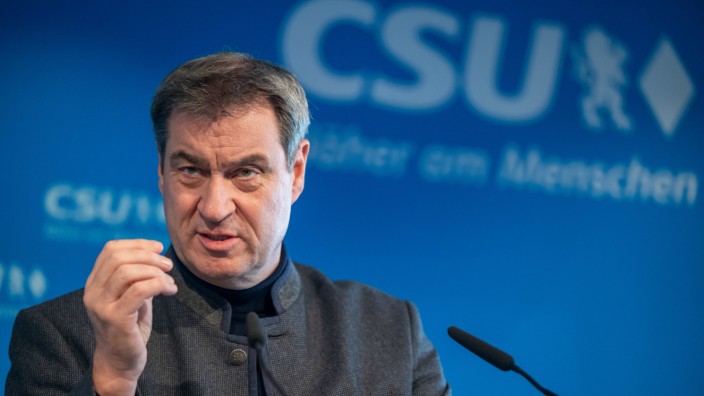 Wahlrechtsreform: Der CSU-Vorsitzende Markus Söder nannte die Wahlrechtsreform nach ihrer Verabschiedung einen "Angriff auf die Demokratie".