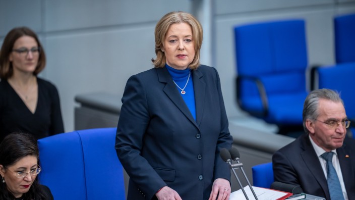Wahlrechtsreform: Die Sozialdemokratin Bärbel Bas ist seit Oktober 2021 Präsidentin des Deutschen Bundestags.