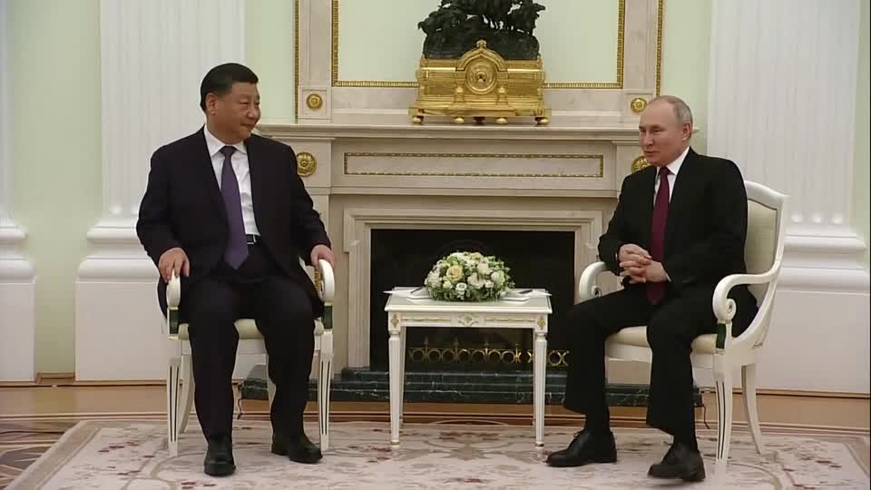 Xi on state visit to Putin in Moscow