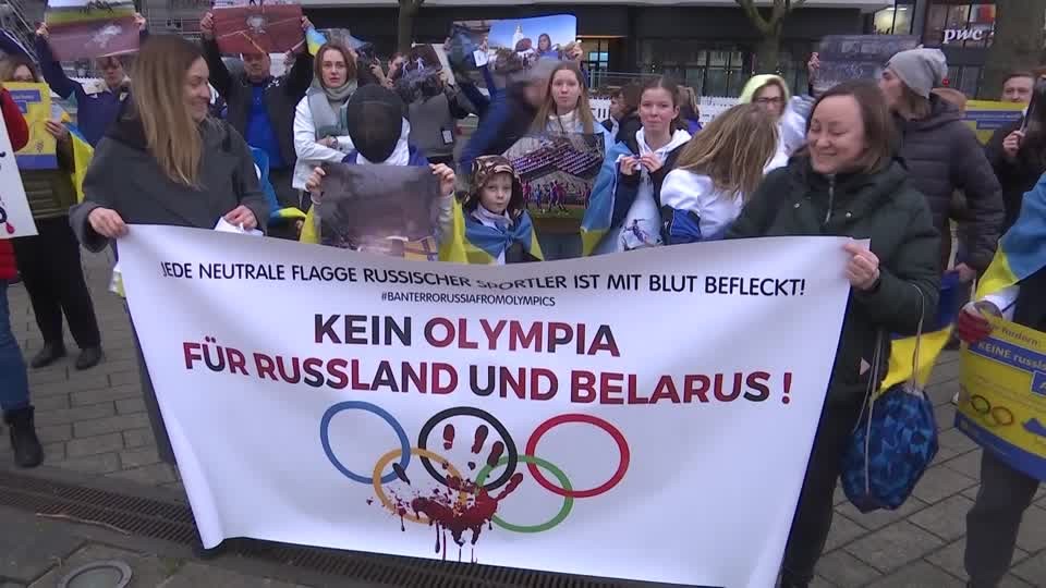 Protests in Essen: no Russian athletes at the Olympics?  – Sports