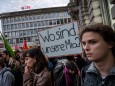 Schweiz: Protest vor der Zentrale der Credit Suisse