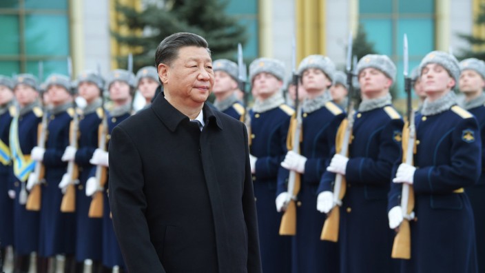 Globale Ordnung: Eine Allianz gegen die Demokratien: Chinas Staatschef Xi zu Besuch bei Wladimir Putin in Moskau, 22. März 2023.