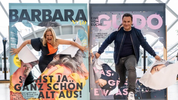 Zeitschriften: 2019 feierten sie mit ihren Magazinen noch groß Geburtstag: Barbara Schöneberger und Guido Maria Kretschmer. Nun werden beide Magazine eingestellt.