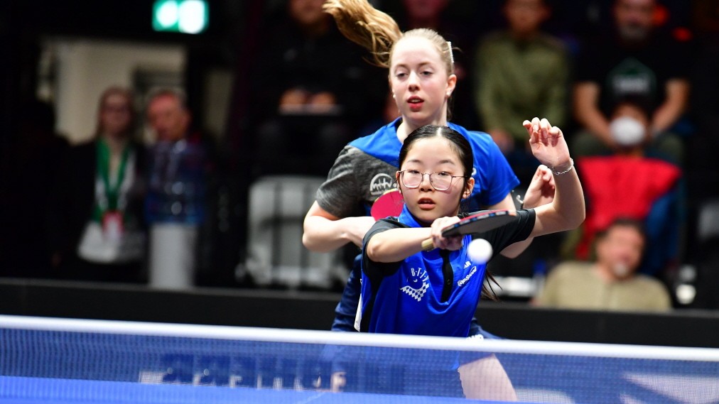Table tennis: Two 13-year-olds are in the women’s DM doubles final – Sport