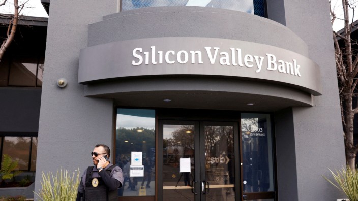 US-Banken: Die kalifornische Silicon Valley Bank ist vor zwei Wochen zusammengebrochen.