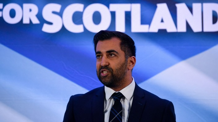 Großbritannien: Liebling des Partei-Establishments? Humza Yousaf, neuer Chef der Scottish National Party (SNP).