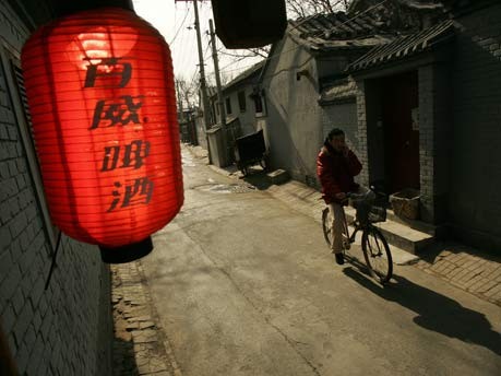 In den Hutongs von Peking, AFP
