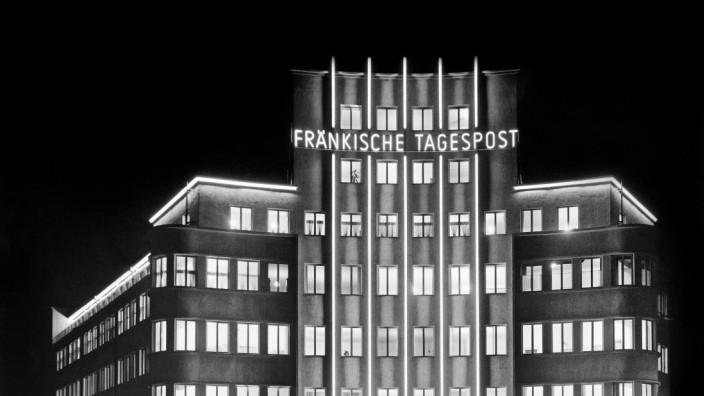 Nürnberg: Das Verlagsgebäude der Fränkischen Tagespost in Nürnberg wurde im März 1933 von Nationalsozialisten gestürmt.