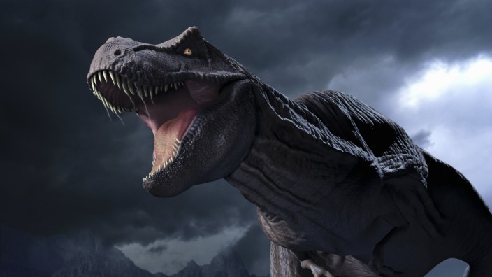 Paläontologie: Der T. rex hatte beachtliche, bis zu 30 Zentimeter lange Zähne, aber womöglich sah man sie nicht immer.